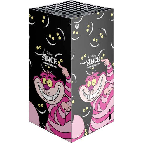 Disney Alice in Wonderland Cheshire Cat XBox Series X Digital Edition Console Skin